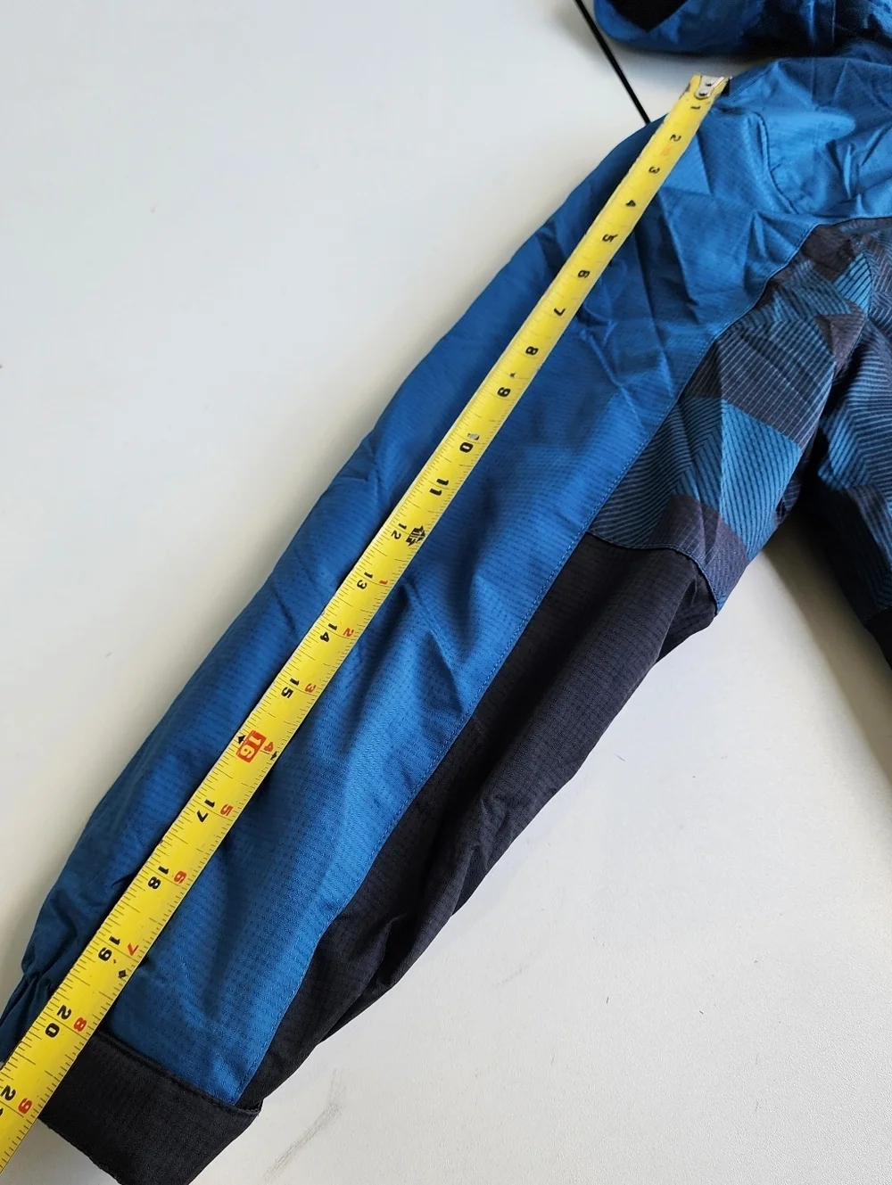 Free Country Electric Blue Black Zip Winter Coat Boy's Kids Hood M (10/12)